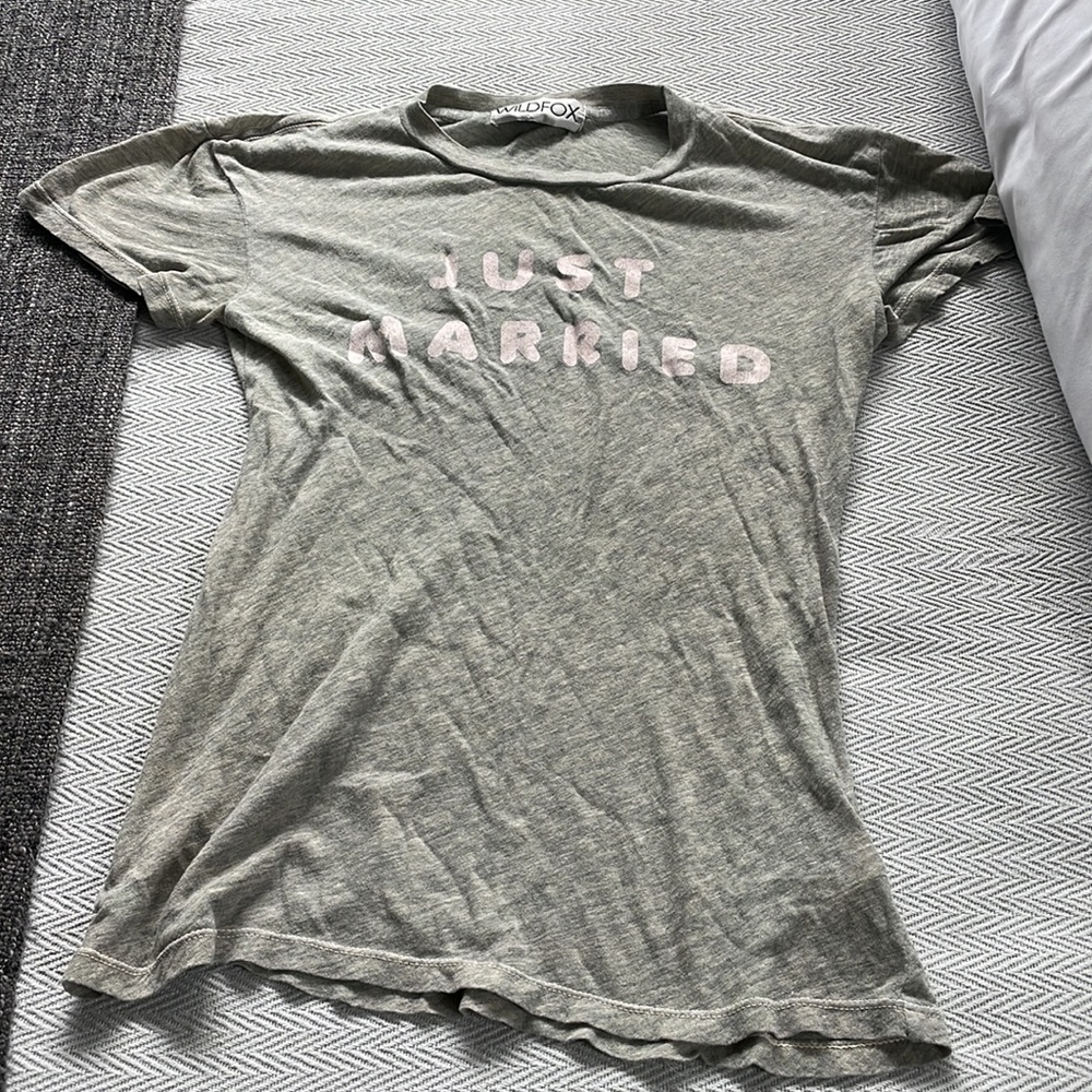 Wildfox “Just Married” T-shirt